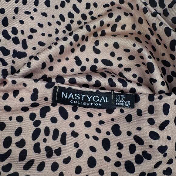 Nasty Gal swimsuit once piece in animal print - Picture 4 of 5